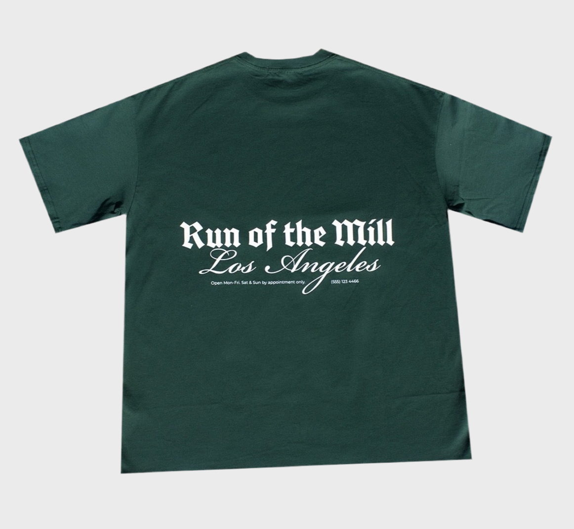 Dark Green LA Store tee