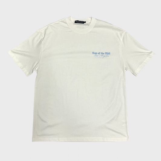 White LA store logo tee