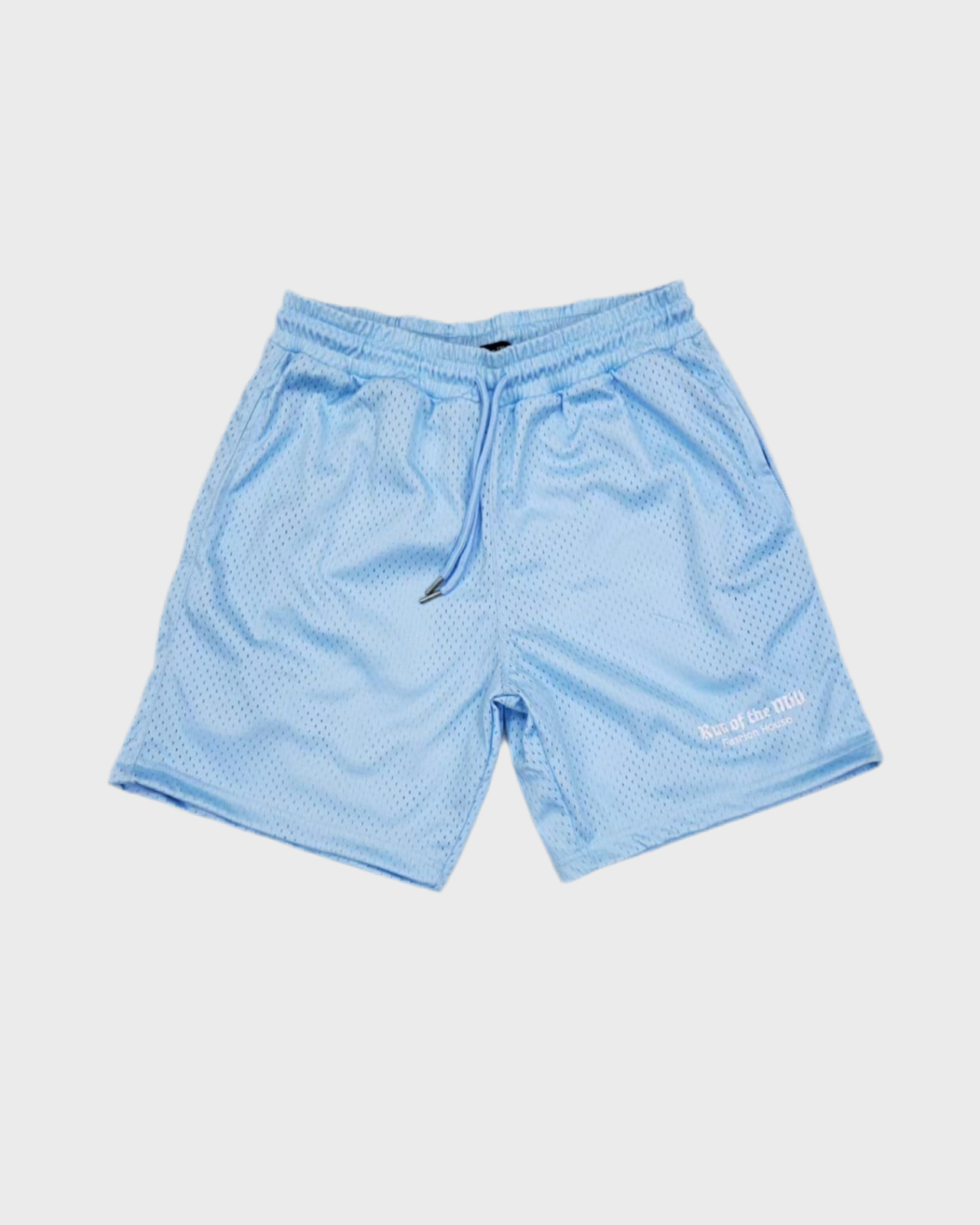 Light Blue Mesh Shorts